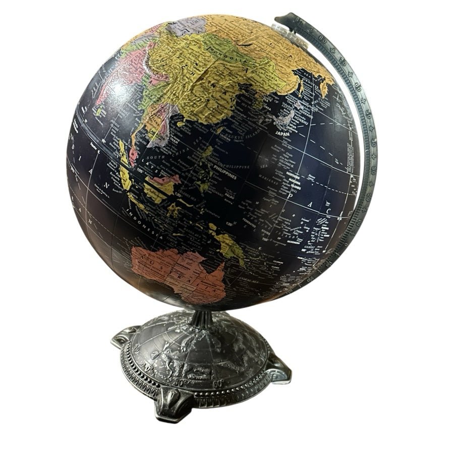 Replogle Globemaster 12" World Globe with metal base VINTAGE 1990's | Finer Things Resale