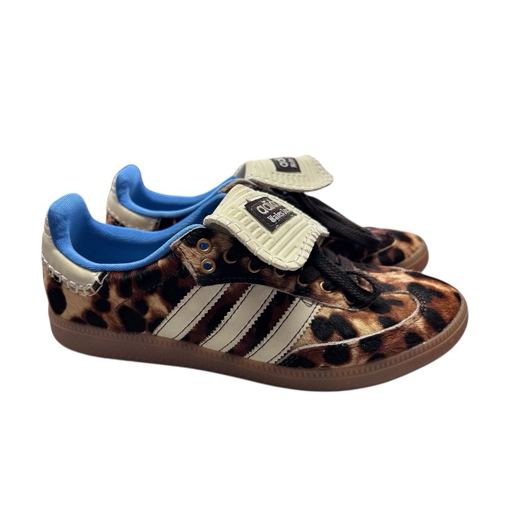 Adidas x Wales Bonner Samba Pony Leopard Print Sneakers Shoes IE0578 SIZE 7 | Finer Things Resale