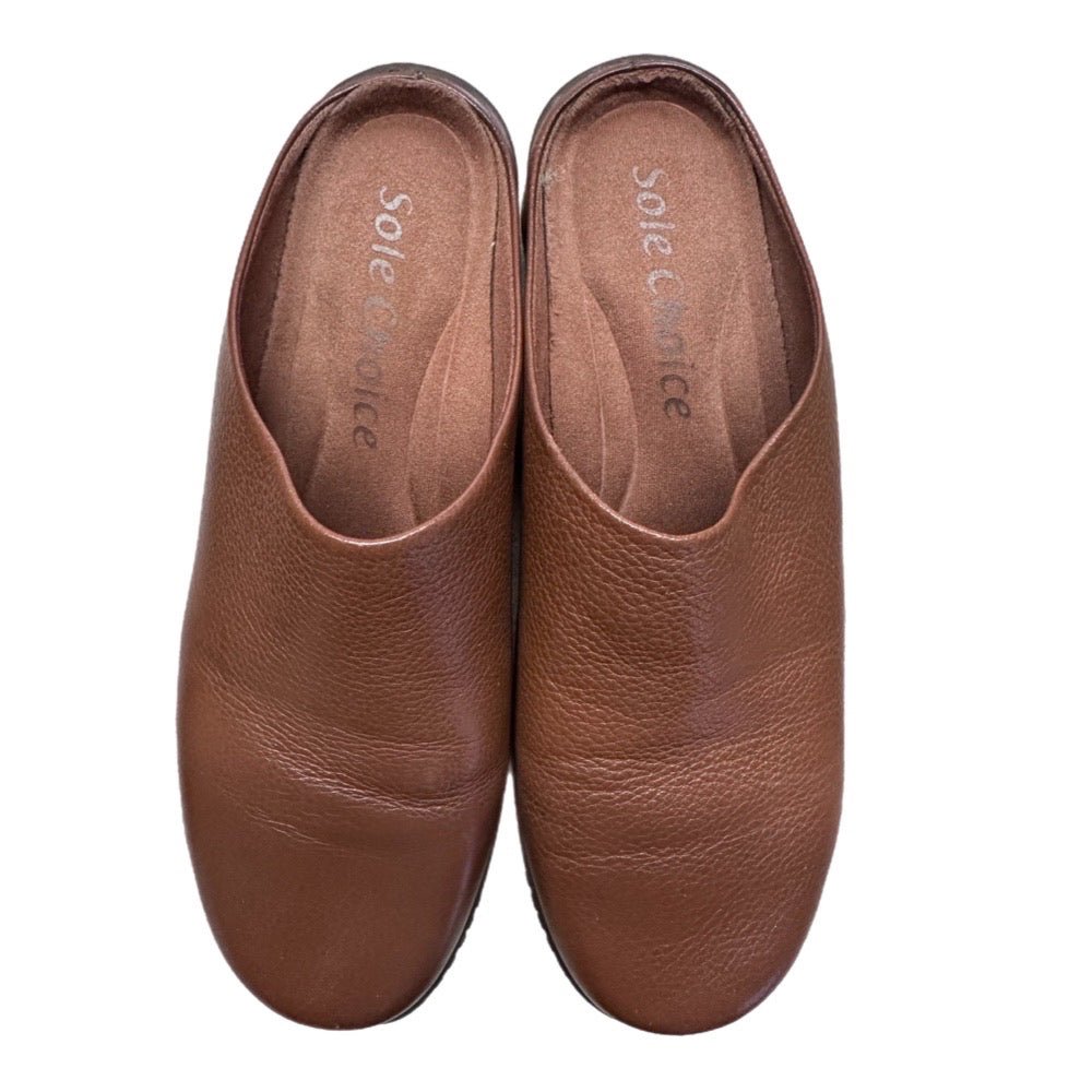 Sole Choice Waffle Slip On Mules Shoes SIZE 8.5 | Finer Things Resale
