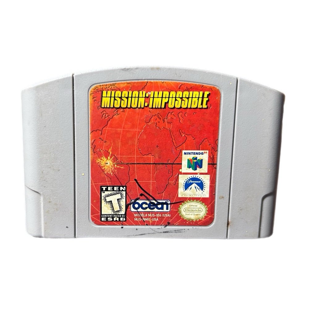 Mission: Impossible Nintendo 64 game 1998 Rated T Authentic