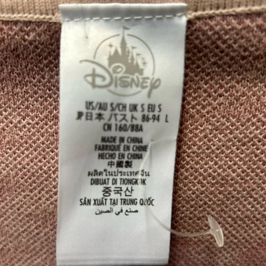 Disney Tinkerbell long sleeve print cardigan sweater SIZE SMALL | Finer Things Resale