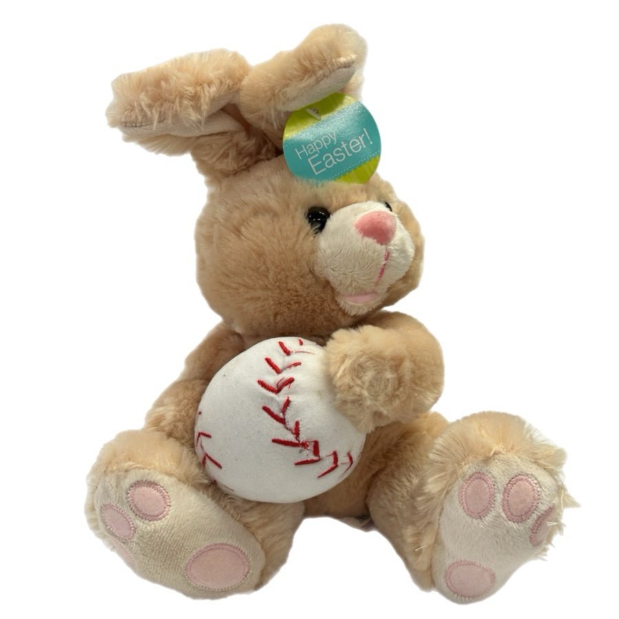 Dan Dee Collector's Choice Easter Bunny Baseball Plush Stuffed Animal VINTAGE | Finer Things Resale