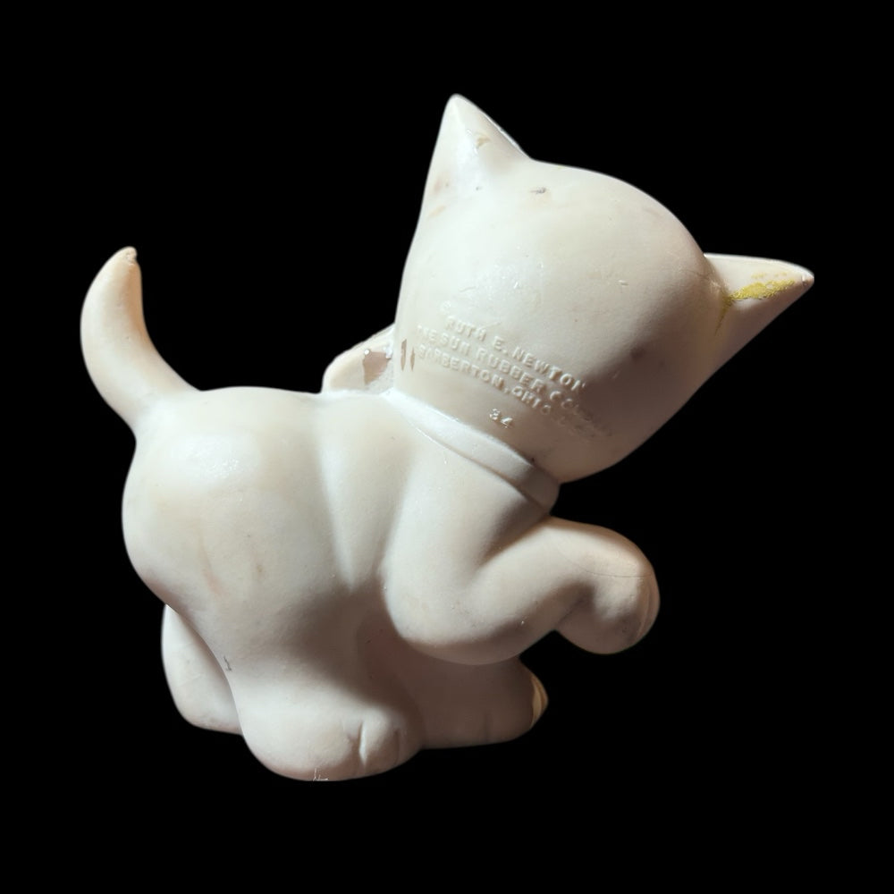 Sun Rubber Co Ruth E Newton Rubber Squeaky Kitten Cat Toy VINTAGE 1950s USA | Finer Things Resale