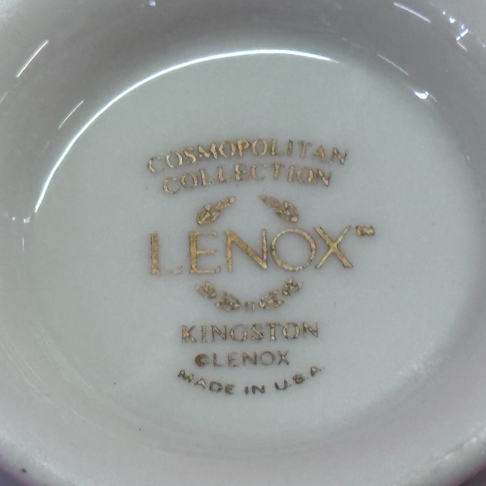 Lenox Kingston China Footed Tea Cup REPLACEMENT Retired Cosmopolitan | Finer Things Resale