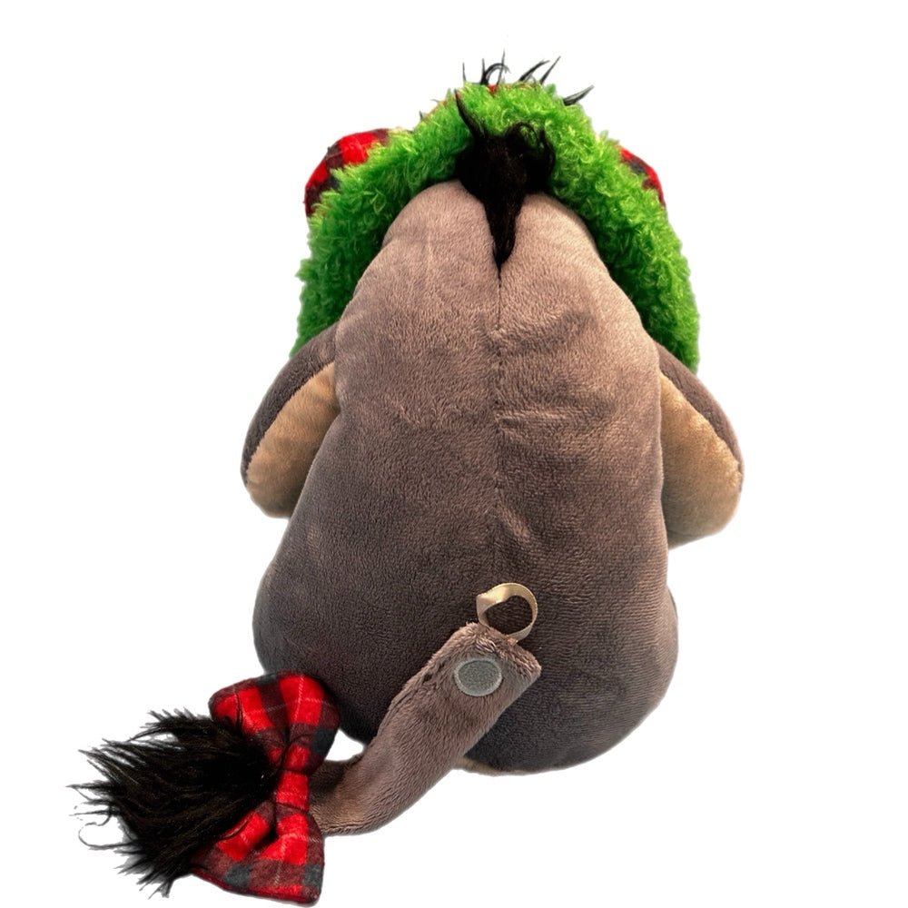Disney Store Eeyore Holiday Plush Stuffed Animal Toy Christmas Wreath 2021 | Finer Things Resale