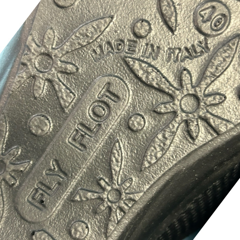 Fly Flot Italian Classic Open Back Mesh Clog Slip on Shoes SIZE 9.5 / 40