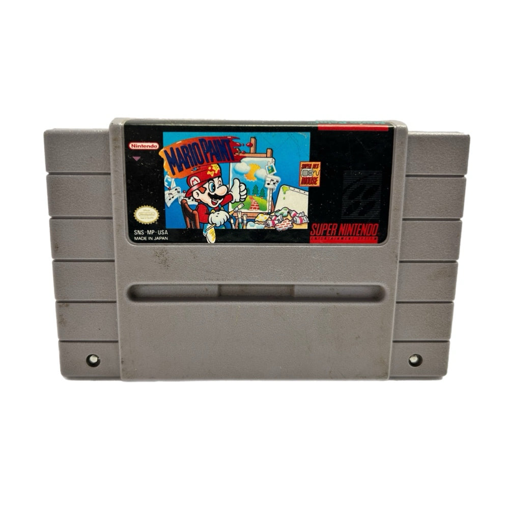Mario Paint game  Super Nintendo 1992