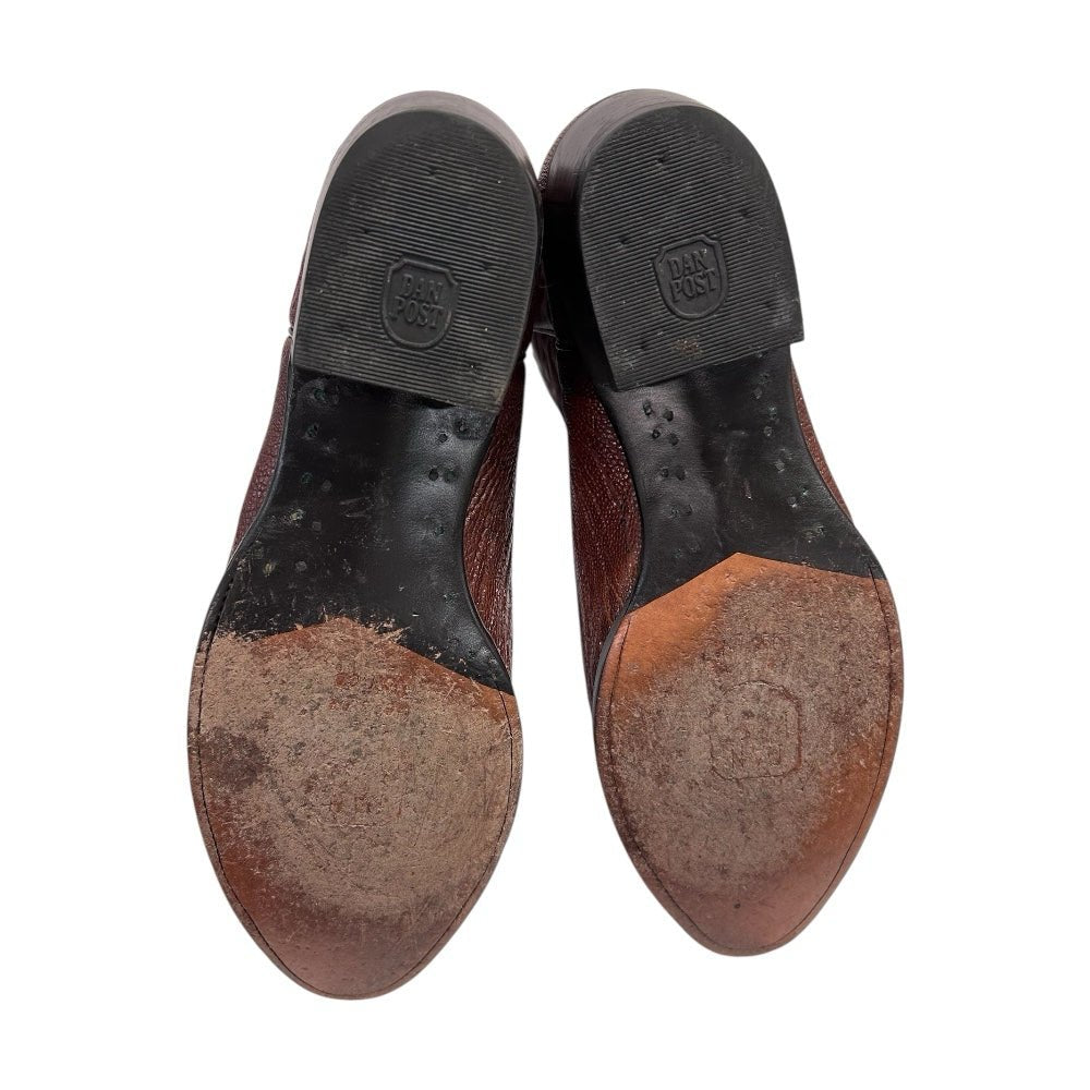 Dan Post Ostrich Leg Western Cowboy Boots 26636 SIZE 11 D | Finer Things Resale