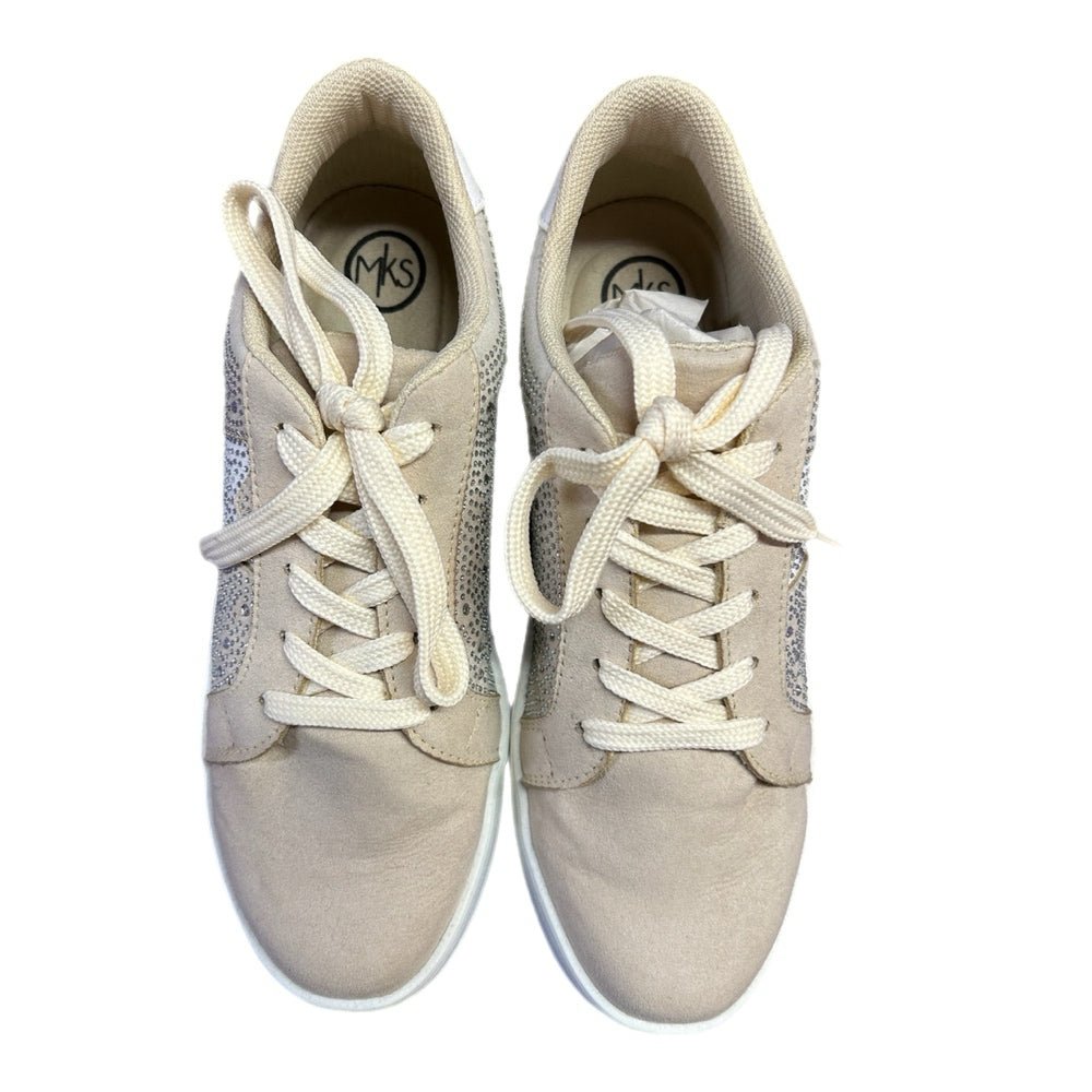 meil rhinestone star stud sneakers shoes