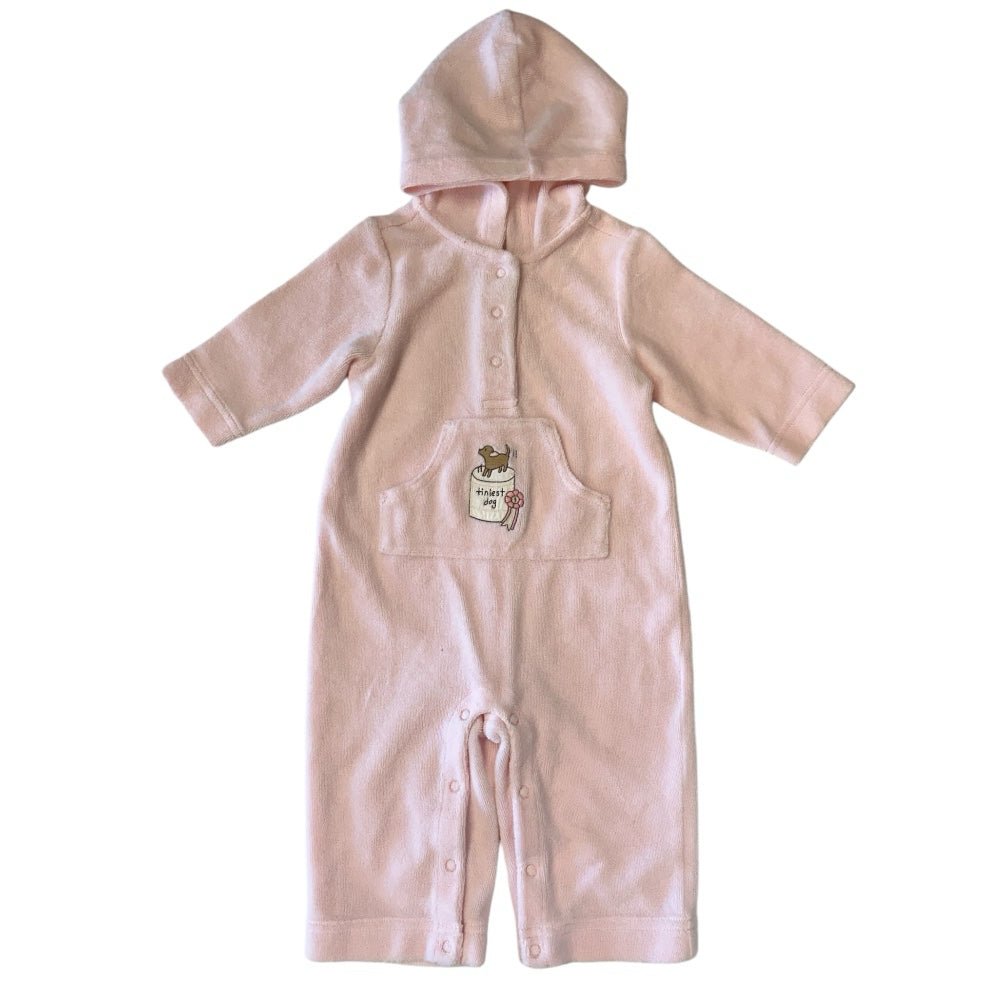 Gymboree Tiniest Dog long sleeve hooded pant set VINTAGE 2004 SIZE 3-6 MONTHS | Finer Things Resale