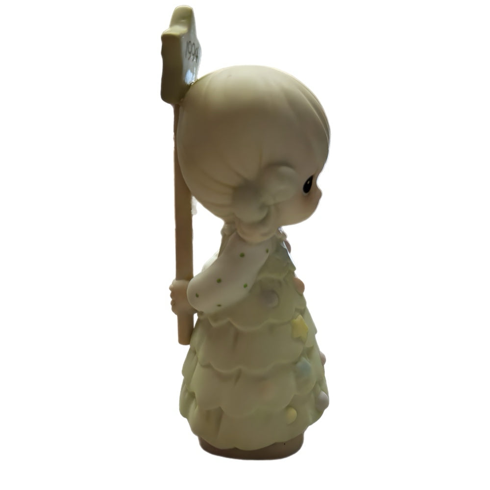 Precious Moments You're As Pretty as a Christmas Tree figurine 1994 530425 | Finer Things Resale