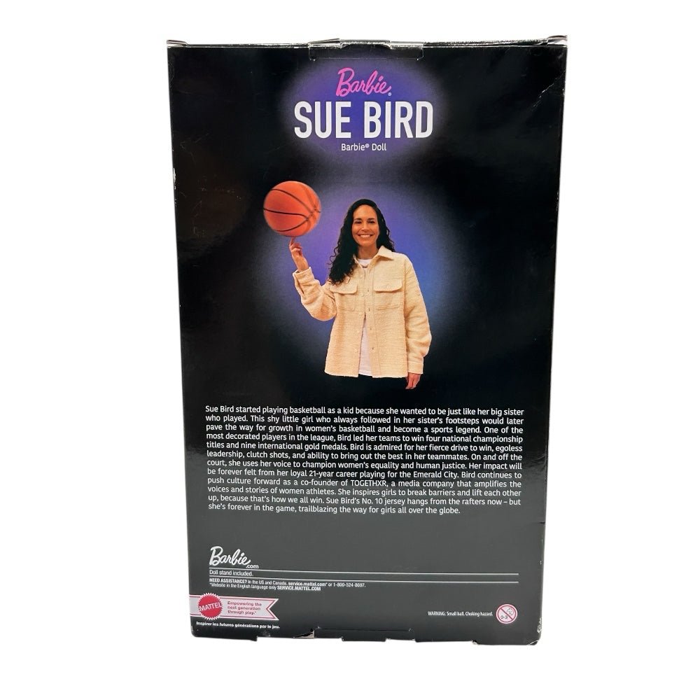 Barbie Signature Sue Bird Doll Basketball No 10 Uniform Mattel HJW97 | Finer Things Resale