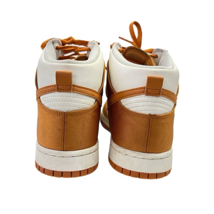 Nike Dunk High Retro SE Monarch Orange White Sneakers DV7223-800 Mens Size 10 | Finer Things Resale
