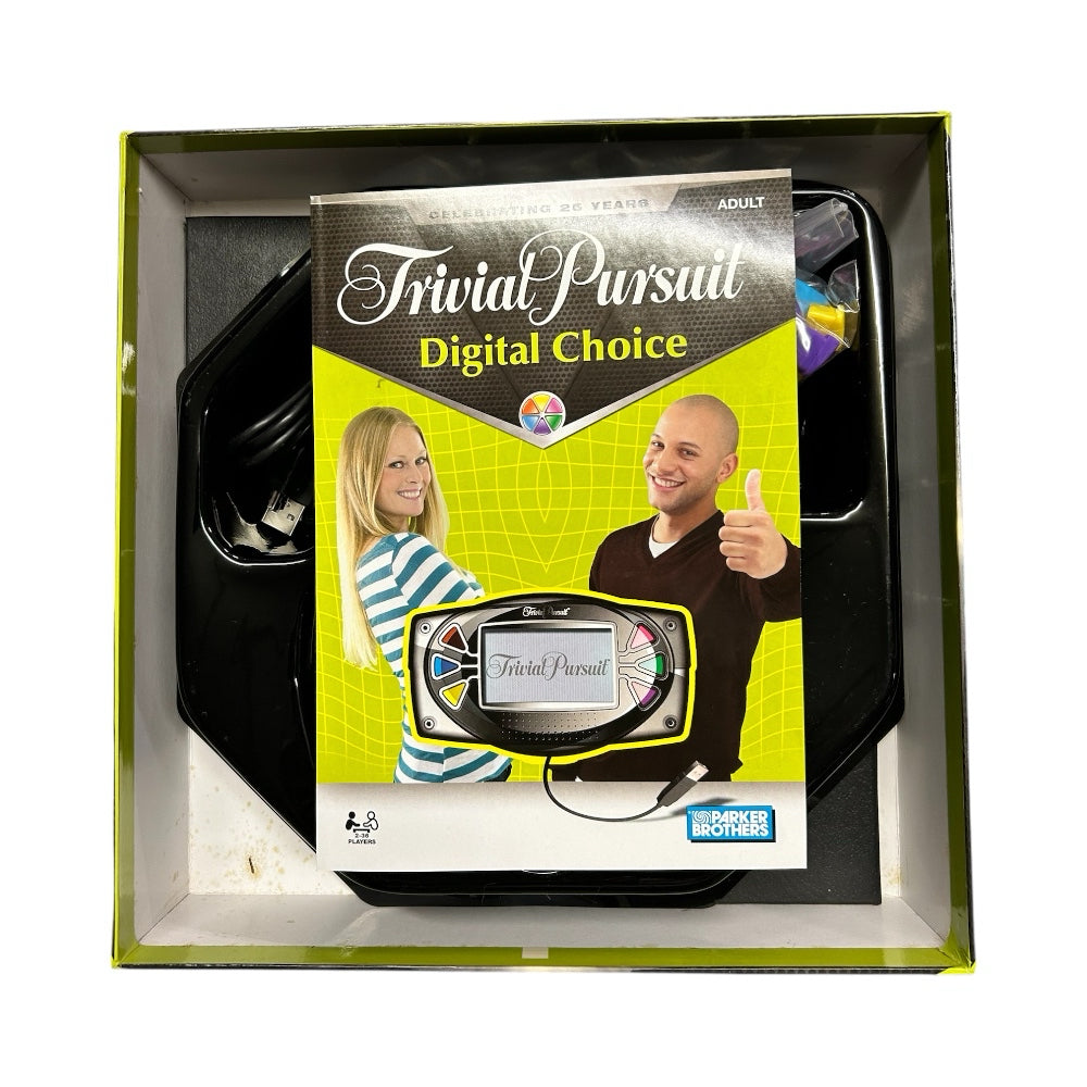 Trivial Pursuit Digital Choice Game Parker Brothers 2008