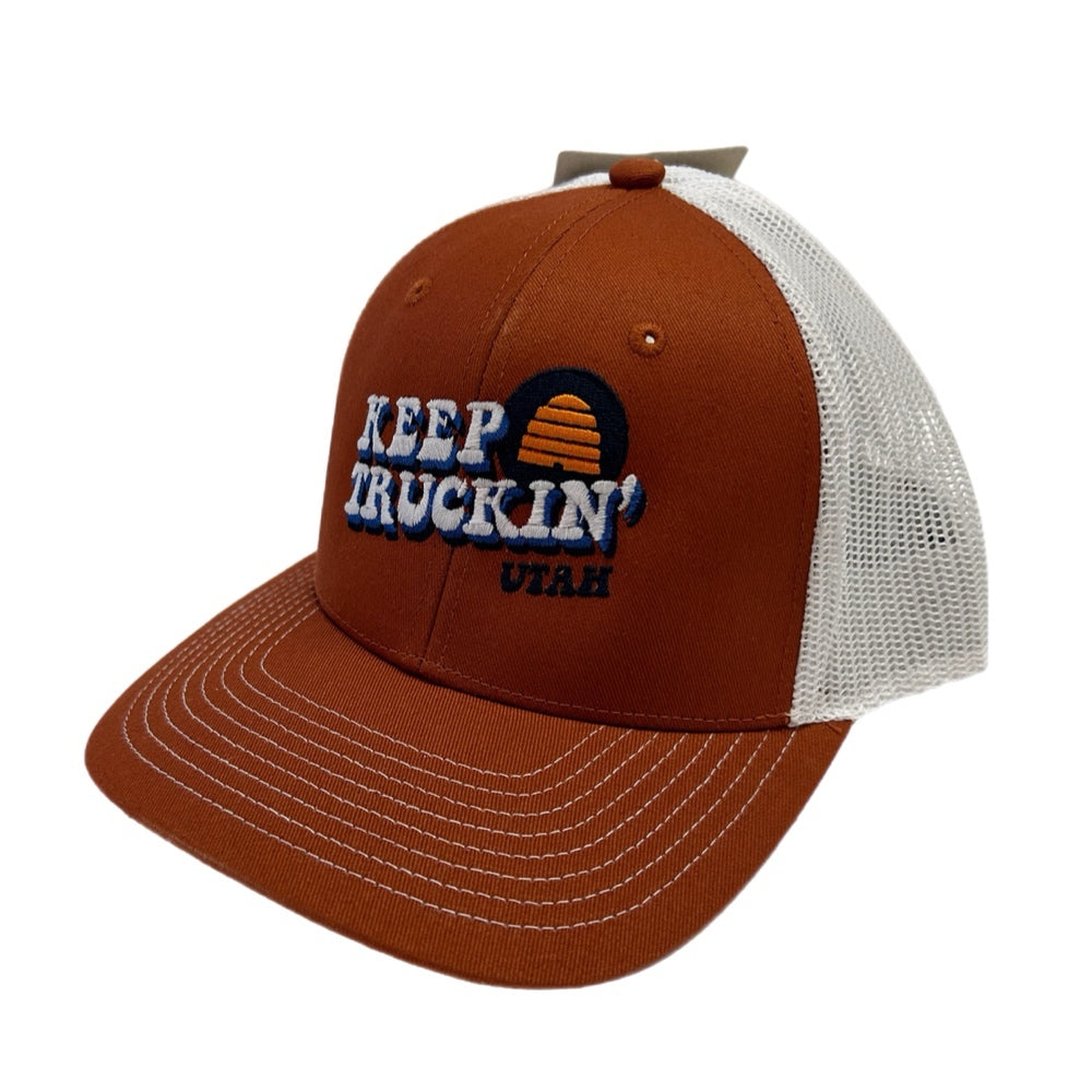 Keep Truckin' Utah Mesh Trucker Hat NWT!