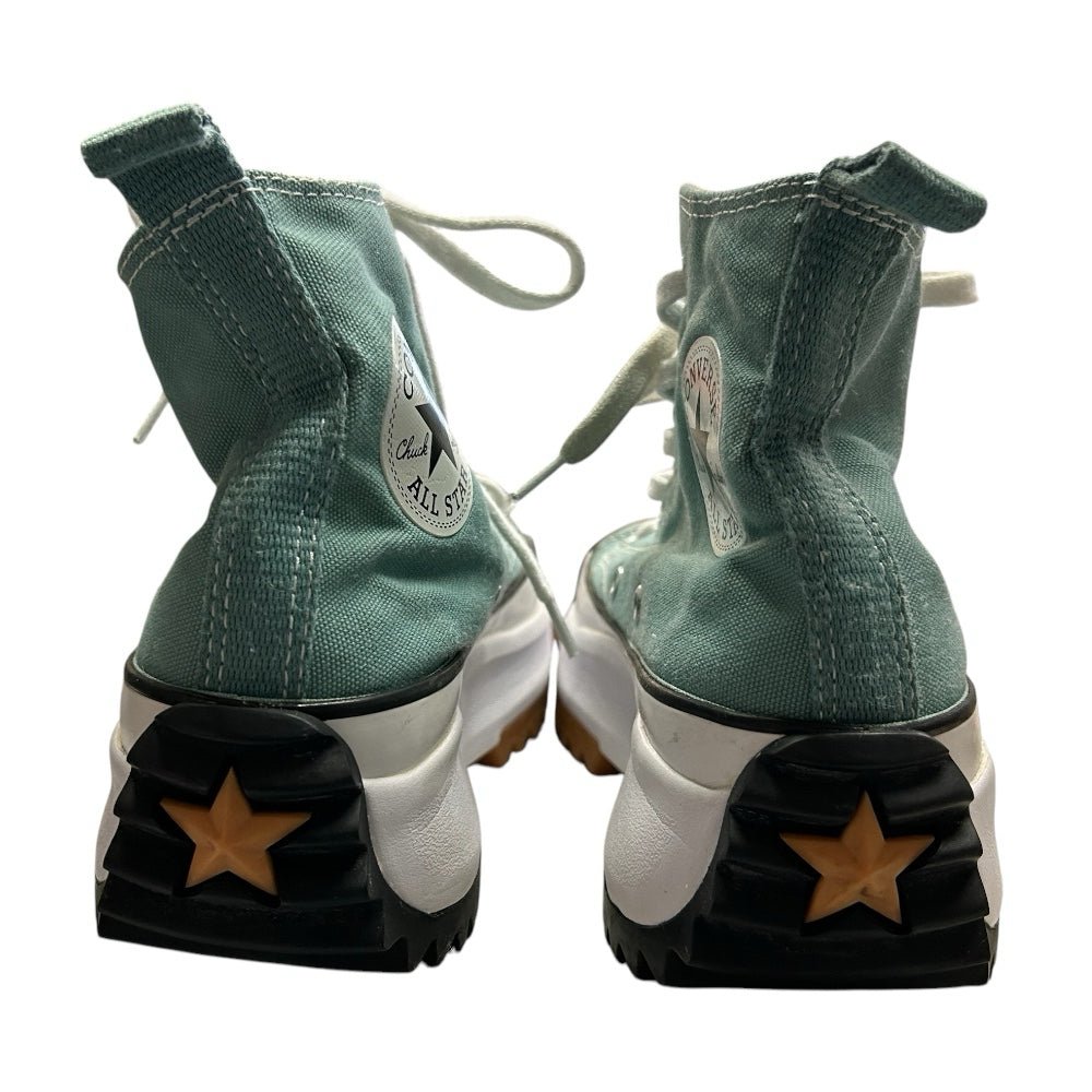 Converse Run Star Hide Platform High Top Jade Sneakers Shoes UNISEX W 7.5 / M 6 | Finer Things Resale