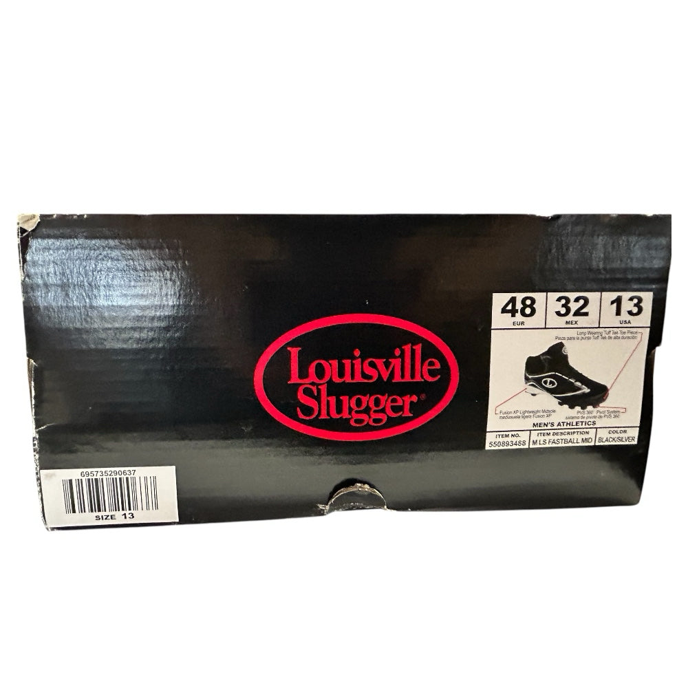 Louisville Slugger Baseball M LS Fastball Mid Cleats Sneakers SIZE 13 NIB