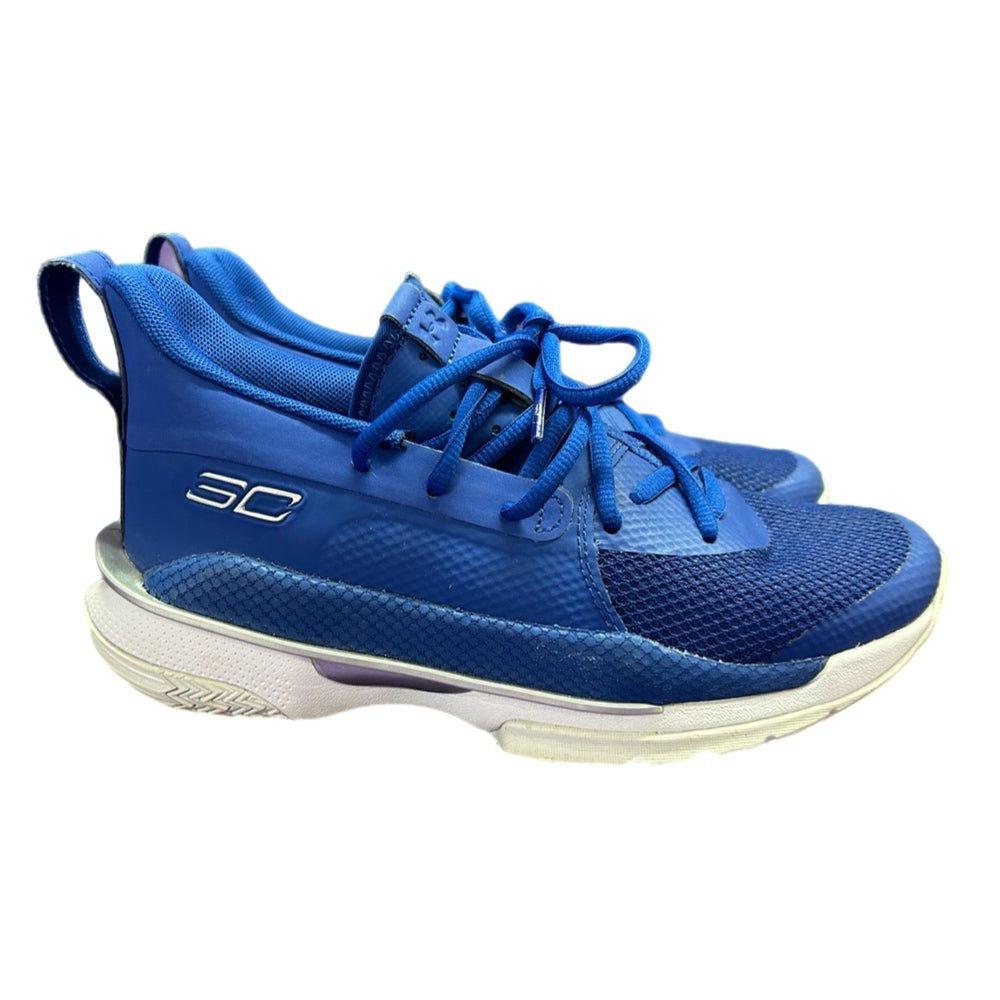 Under Armour Team Curry 7 Basketball Court Sneakers Shoes SIZE 6.5 | Finer Things Resale