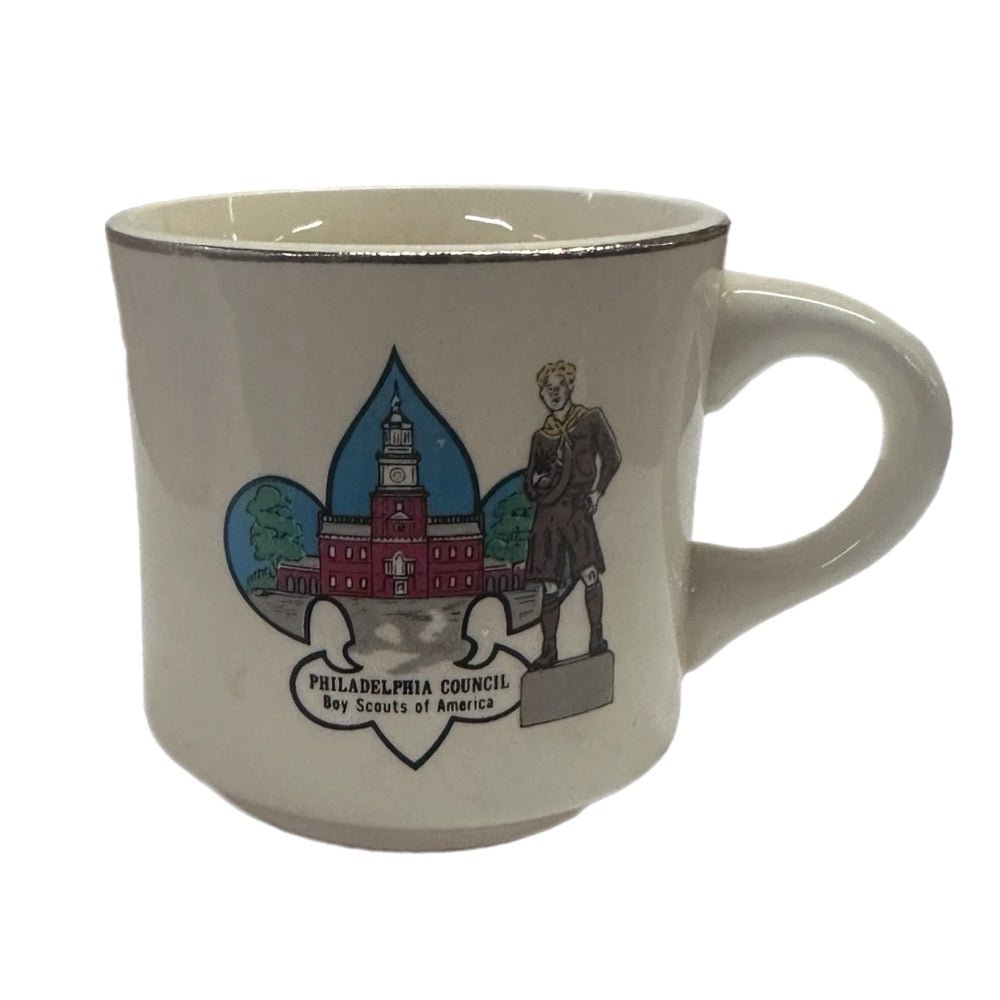 Philadelphia Council Boy Scouts of America Mug VINTAGE 1970's | Finer Things Resale