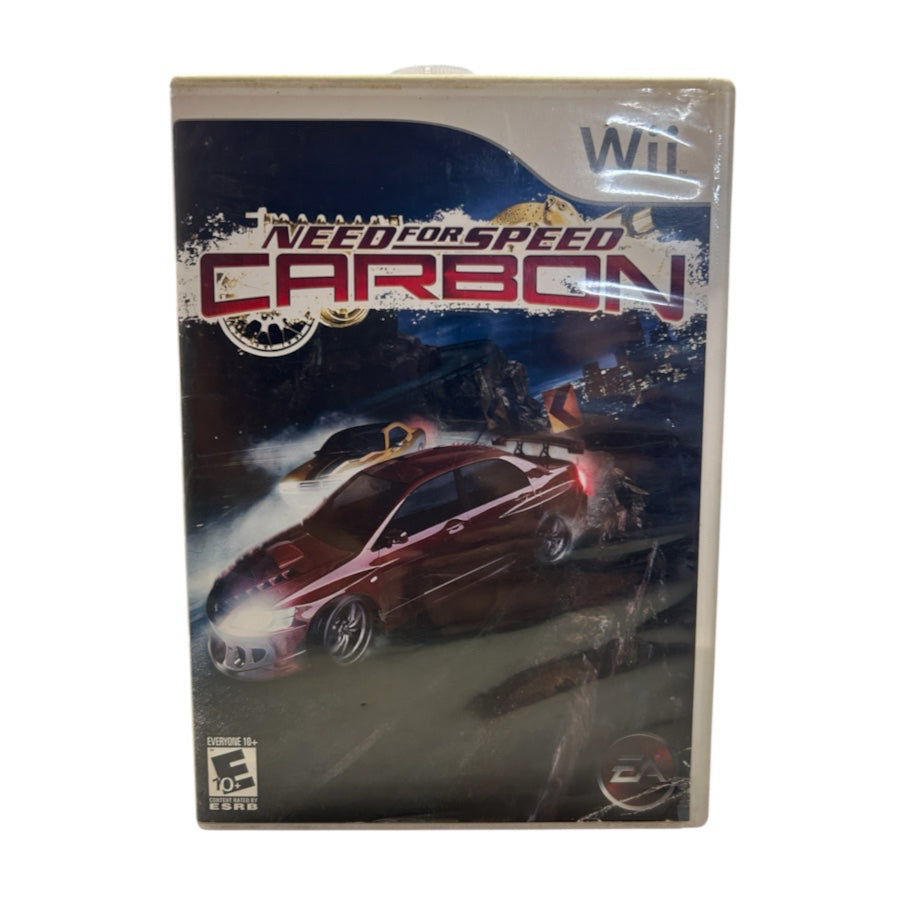 Need for Speed Carbon Nintendo Wii Game EA Racing 2006 Rated E 10+