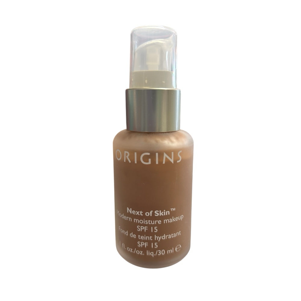 Origins Next of Skin Modern Moisture SPF15 Foundation Makeup JUST COFFEE 15-W