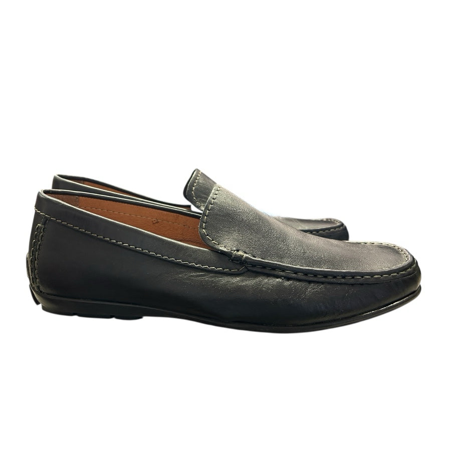 Alfani Java Black Leather Loafer Driving Shoes SIZE 12M NEW IN BOX | Finer Things Resale