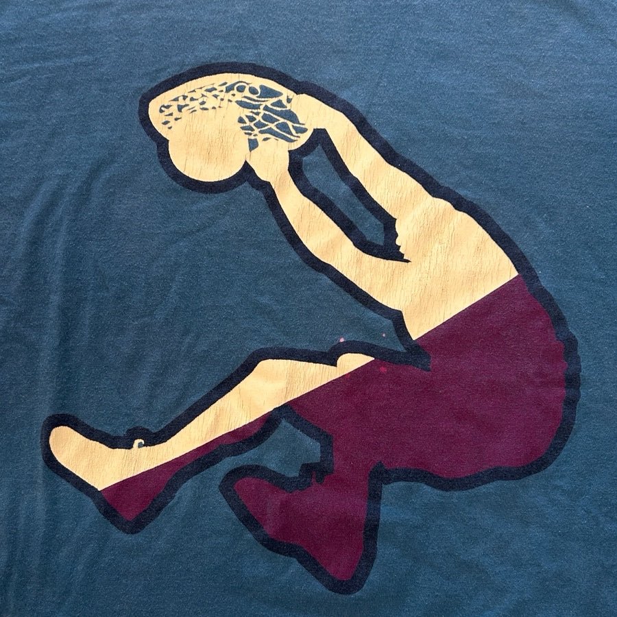 Reebok Basketball Graphic Short Sleeve T-USA Made Vintage 1990's MENS XXL | Finer Things Resale