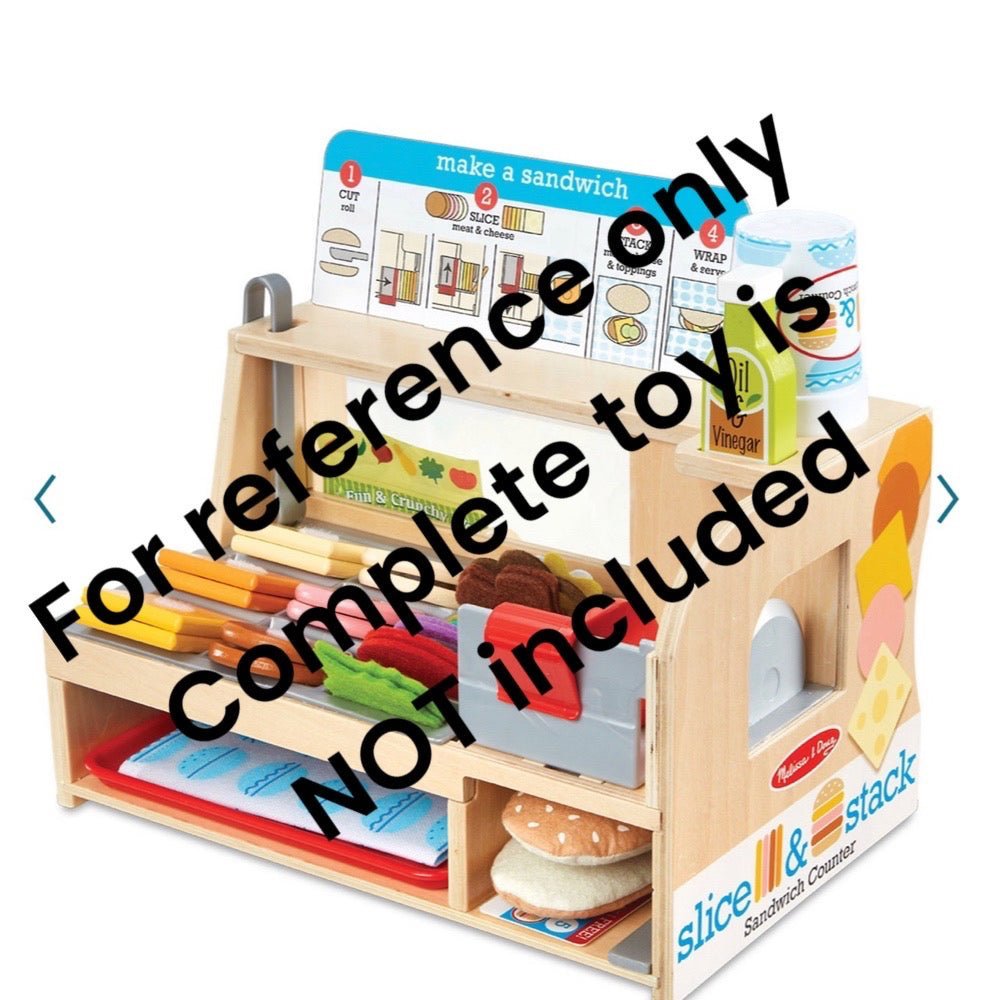 Melissa & Doug Slice & Stack Sandwich Counter REPLACEMENT serving tongs | Finer Things Resale