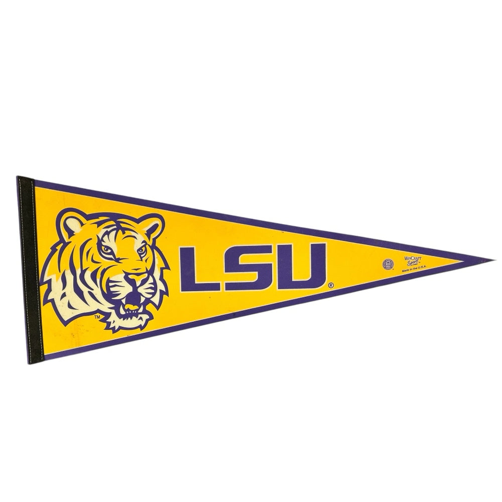 Fanion NCAA LSU Tigers - Louisiana State - Bannière En Laine - Winning Streak