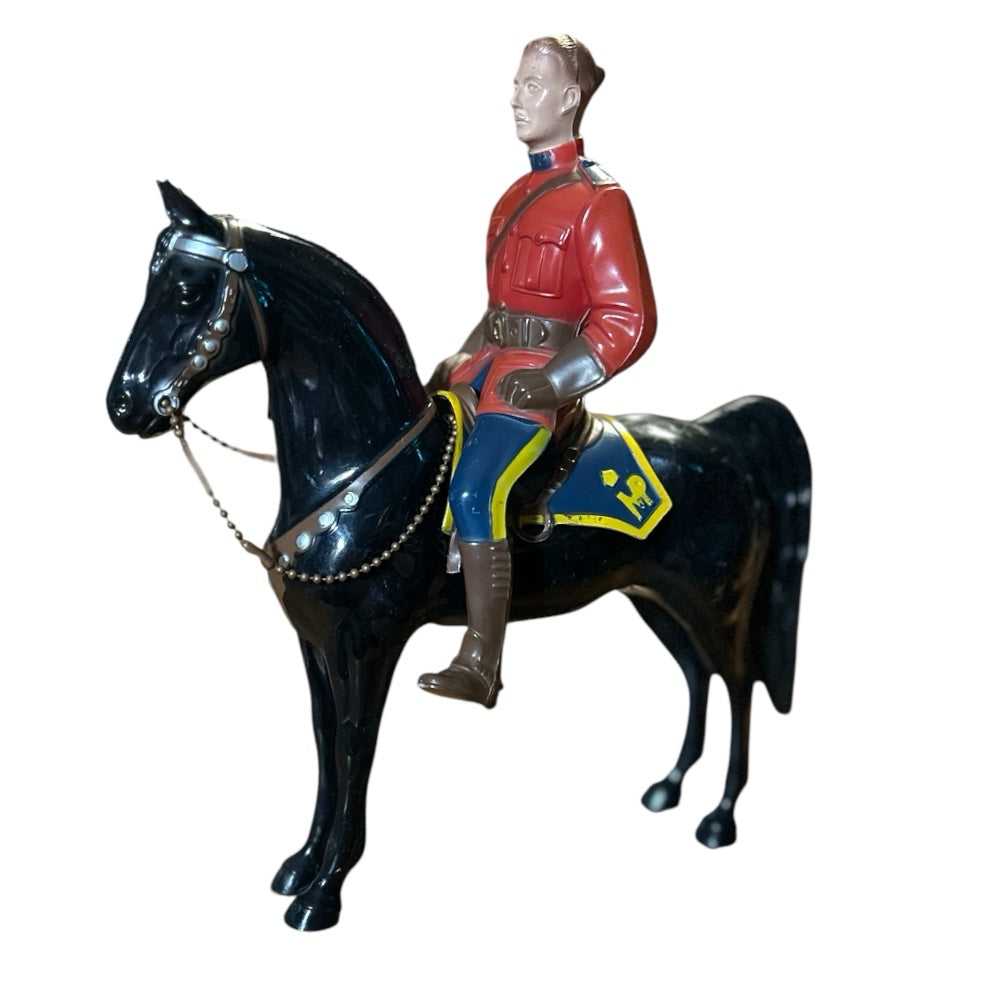 Hartland Plastics Sgt Lance O'Roarke Canadian Mountie RCMP figure Cowboy 1959 | Finer Things Resale