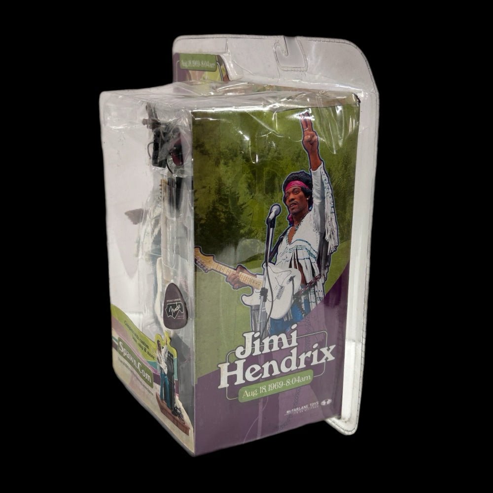 McFarlane Toys Jimi Hendrix Woodstock Concert Action Figure 2003 BRAND NEW! | Finer Things Resale