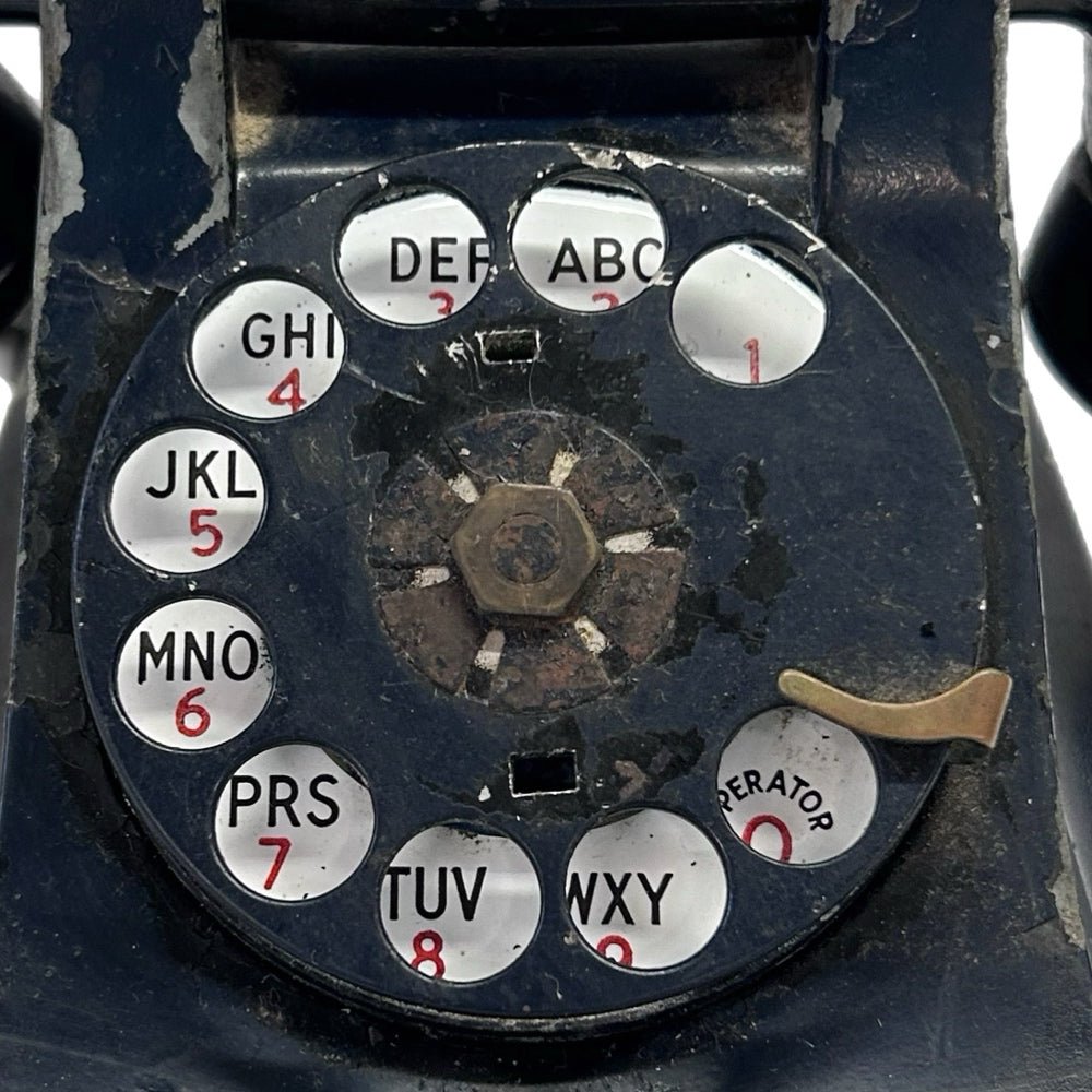 Bell System By Western Electric Rotary Desk Telephone F1 Bakelite VINTAGE 1940s | Finer Things Resale