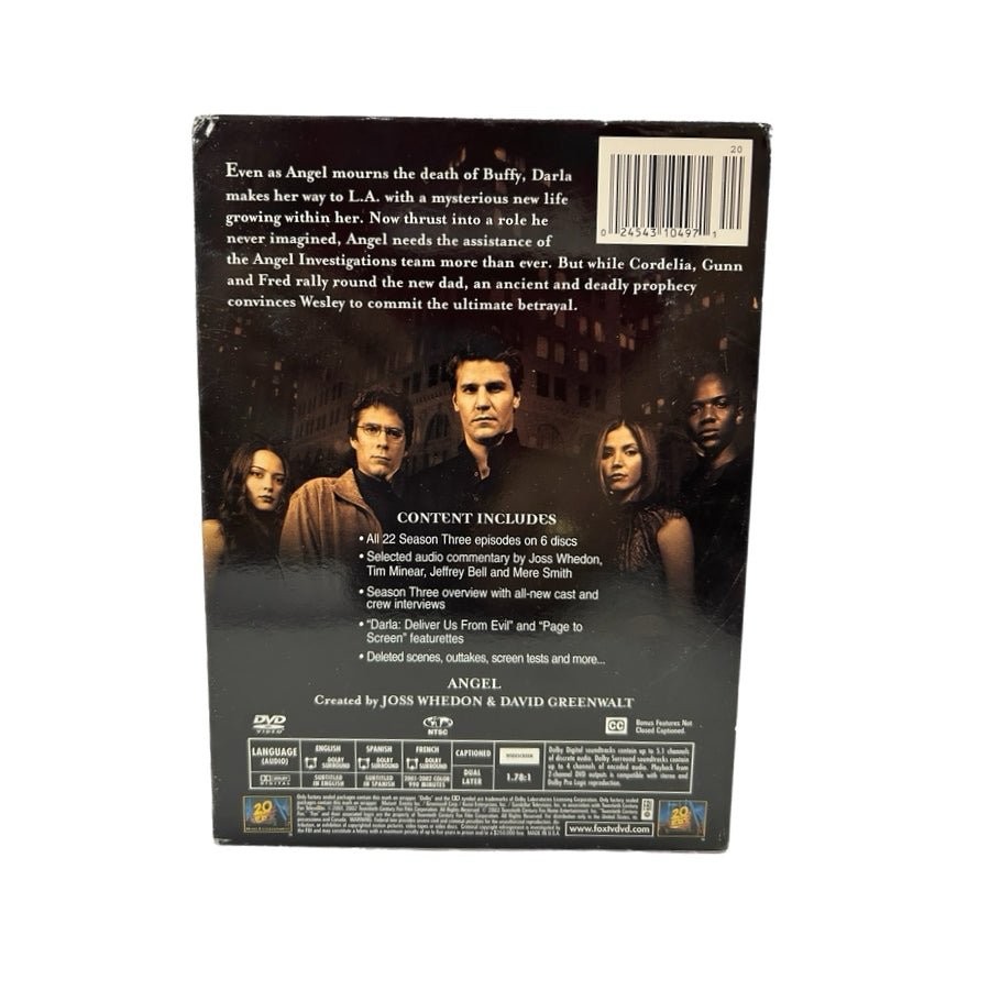 Angel The TV Series Seasons 1-4 DVD Box Sets | Finer Things Resale