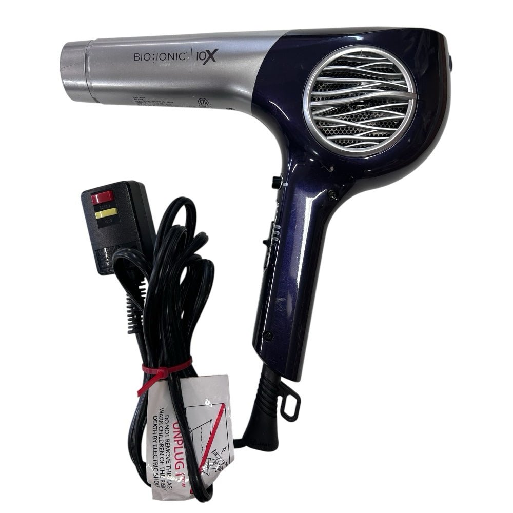 bio ionic 10x ultra light hair dryer hair blower z-fgtbi-1070