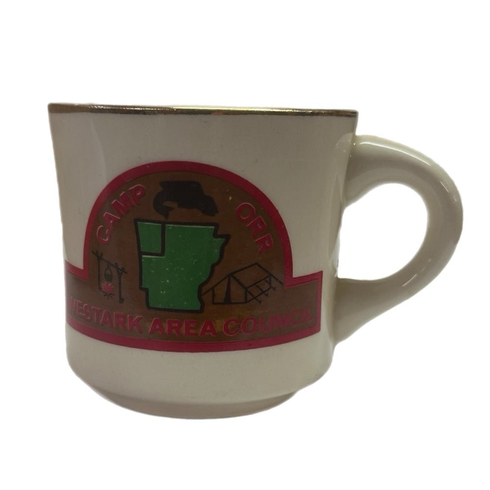 Camp Orr Westark Area Council Boy Scouts of American Mug VINTAGE 1970's | Finer Things Resale