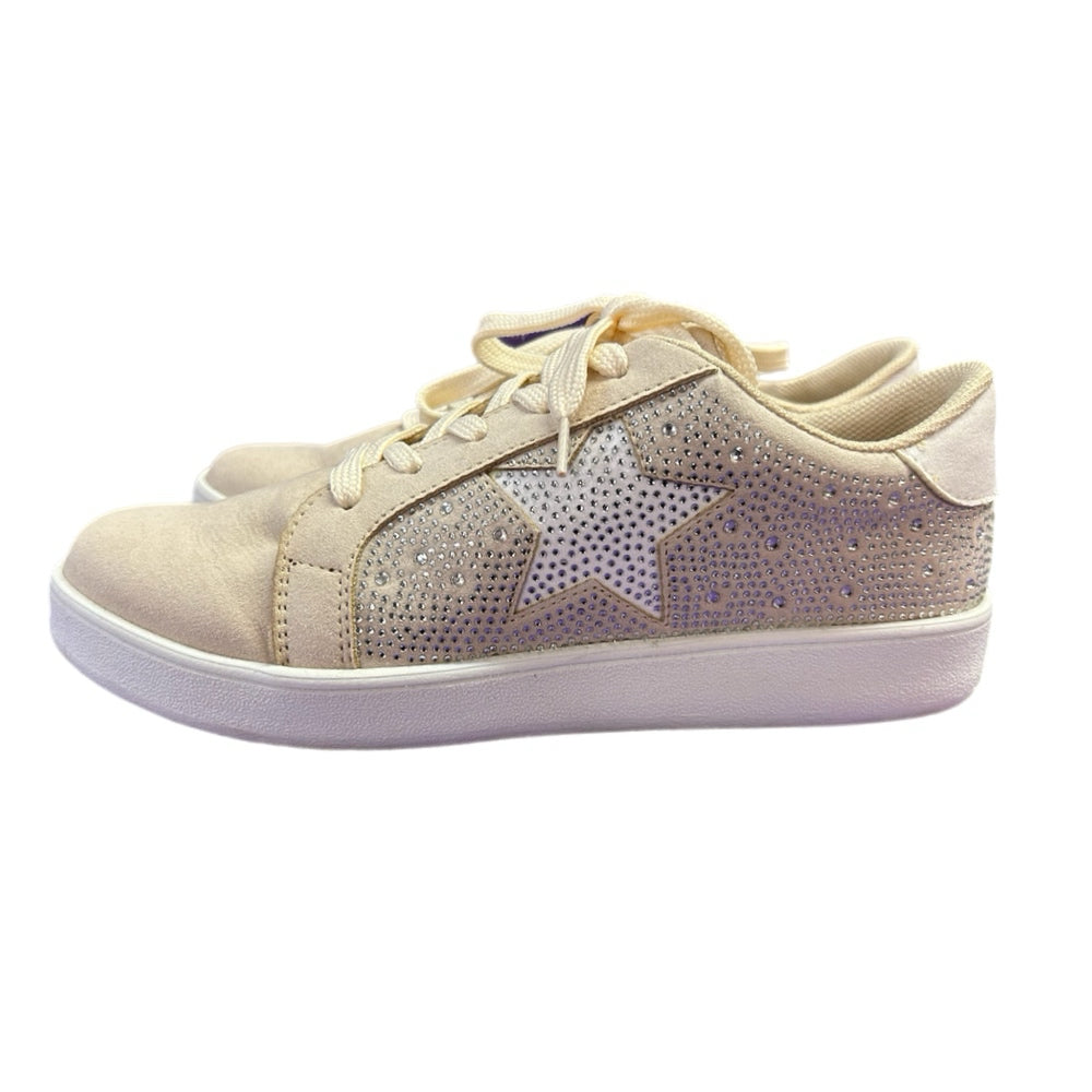 meil rhinestone star stud sneakers shoes