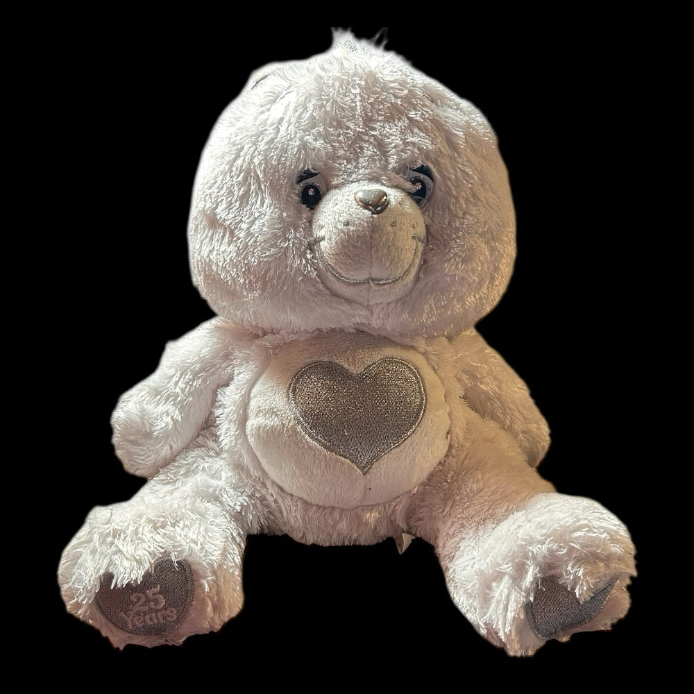 Care Bears 25th Anniversary Swarovski Crystals plush 11" ViNTAGE 2007