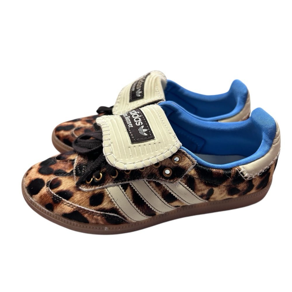 Adidas x Wales Bonner Samba Pony Leopard Print Sneakers Shoes IE0578 SIZE 7 | Finer Things Resale