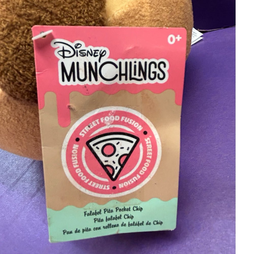 Disney Chip Falafel Pita Pocket Munchlings Plush stuffed animal | Finer Things Resale