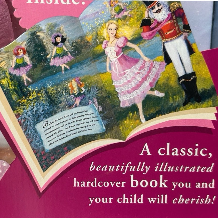 2001 Barbie Nutcracker Sugarplum Princess Doll & Book Mattel 50791 NEW! NRFB | Finer Things Resale