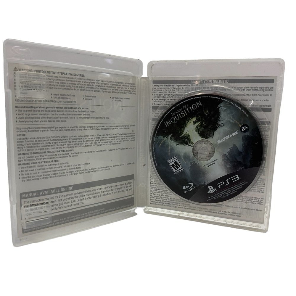 Dragon Age Inquisition Sony Playstation 3 PS3 game 2014 Rated M 17+ | Finer Things Resale