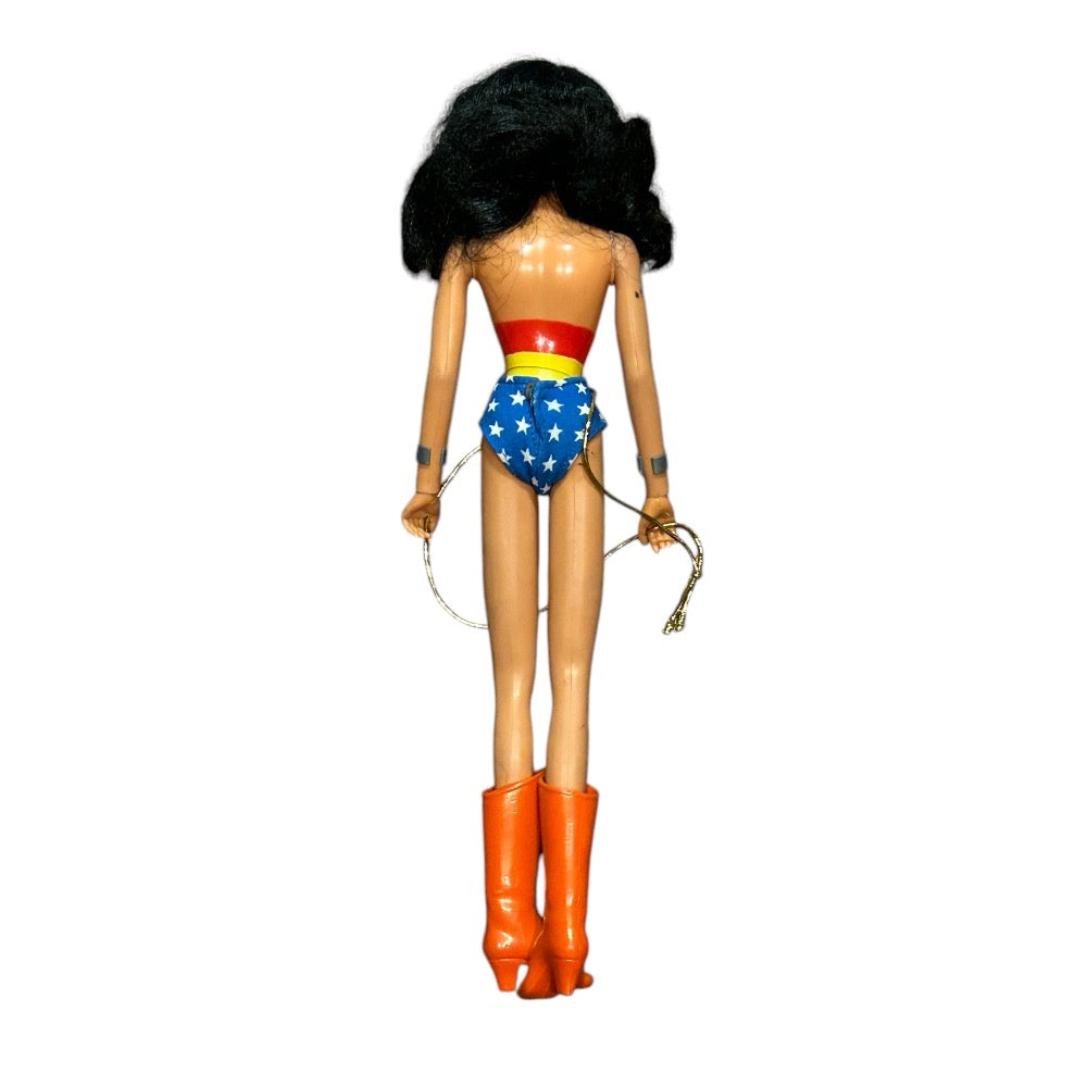 Wonder Woman 12" action figure doll 1976 Mego Diana Navy Suit Lasso + more