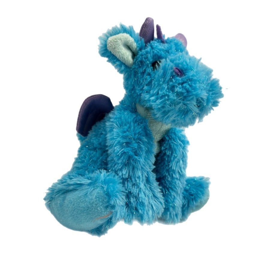 Russ Shining Blue Dragon Plush Stuffed Animal Toy 2006 | Finer Things Resale