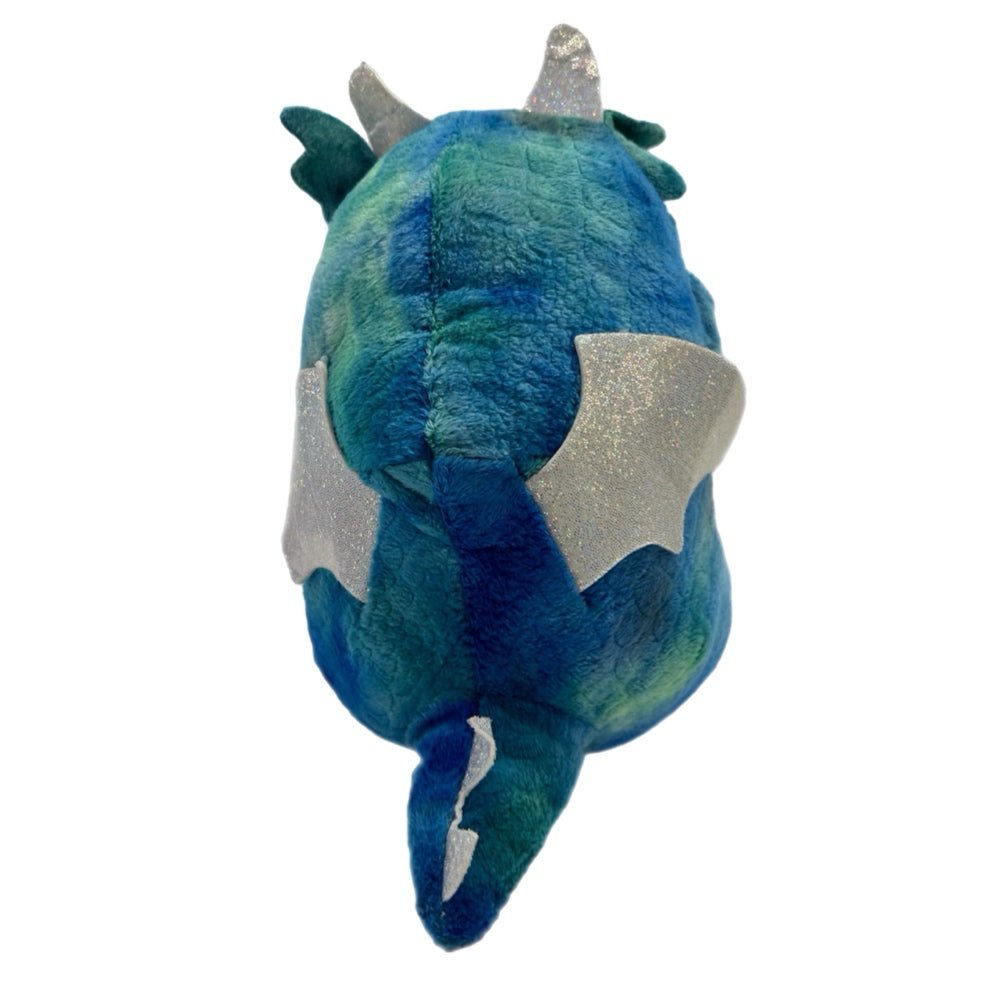 Nanco Bellie Buddies Blue Baby Dragon plush stuffed animal toy | Finer Things Resale