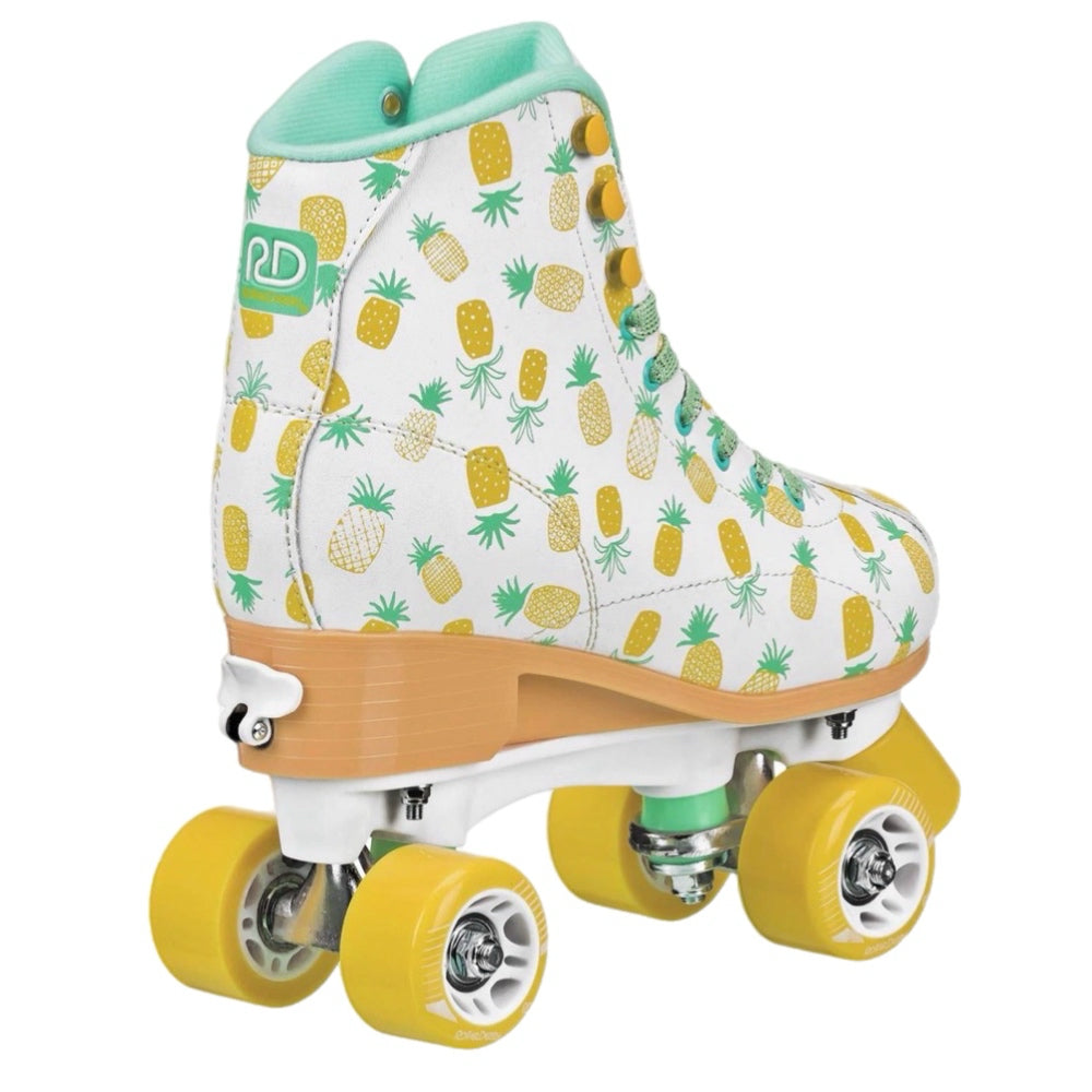 Roller Derby Candi GRL Lucy Roller Skates Adustable Youth 3-6 Pineapple NEW !