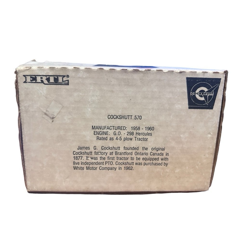 Ertl Cockshutt 570 Farm Plow Tractor Die Cast 1:16 with box #4115-10PA | Finer Things Resale