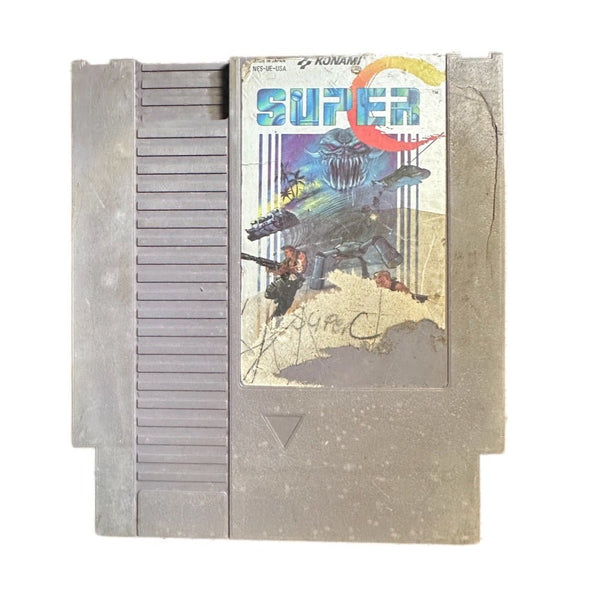 Super C Nintendo NES game Konami 1990 | Finer Things Resale