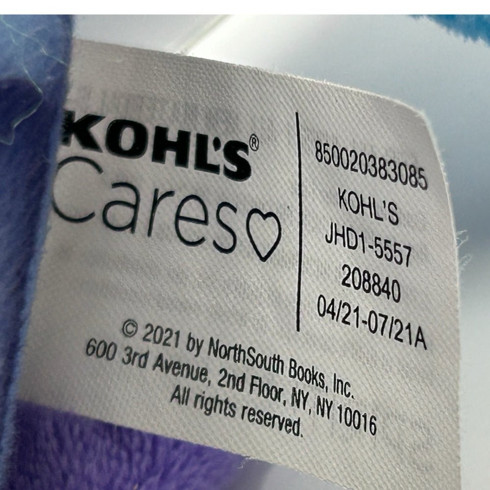 kohls cares rainbow fish plush stuffed animal 2001 marcus pfister
