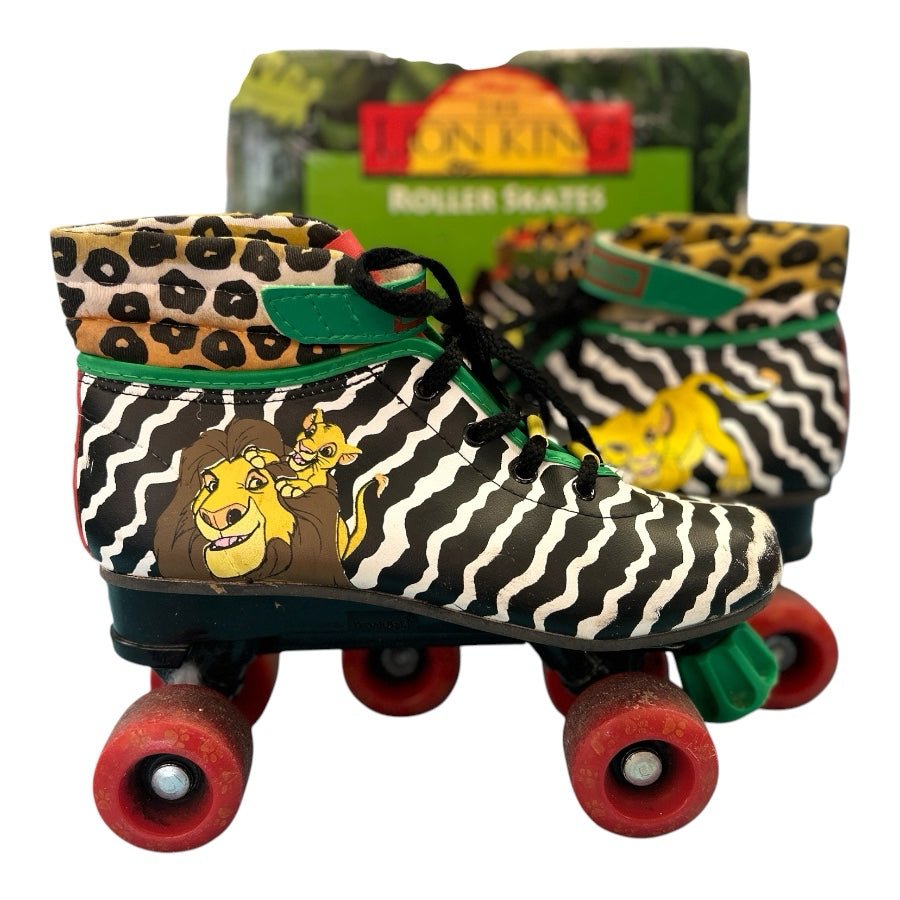 Vintage 1994 Disney Lion King Simba Roller Skates Brookfield Youth size 4 | Finer Things Resale