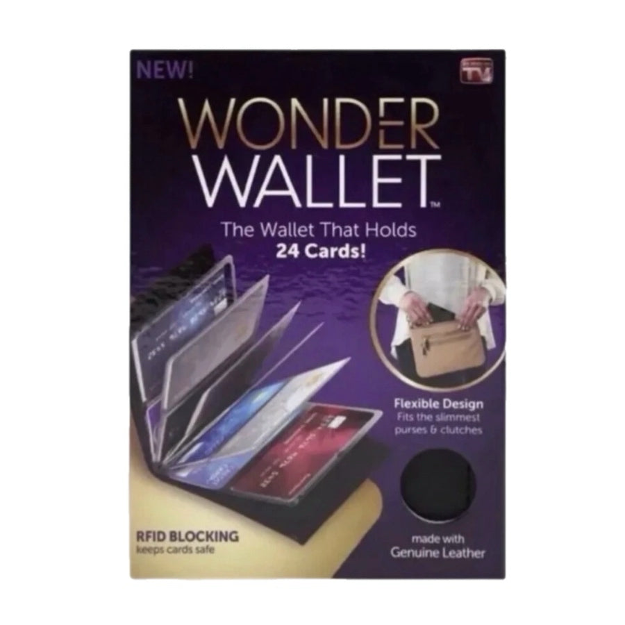 Wonder Wallet RFID wallet Keep your cards safe! AS SEEN ON TV BRAND NEW! | Finer Things Resale